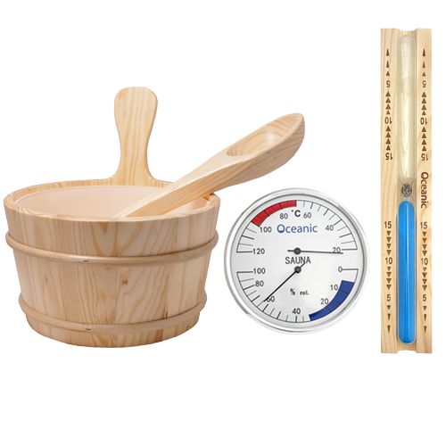 Ensemble d'accessoires pour sauna