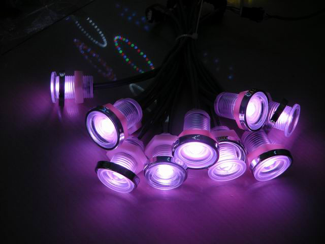 10 x chromotheraphy lights - roman steam room lights