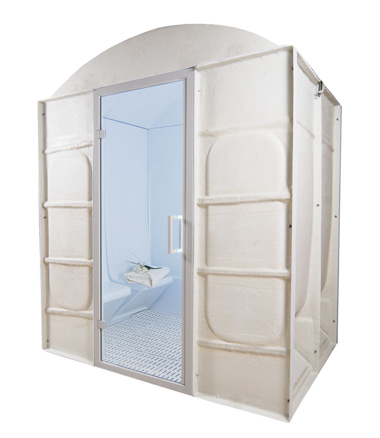 4b Domestic Steam room with white door web large
