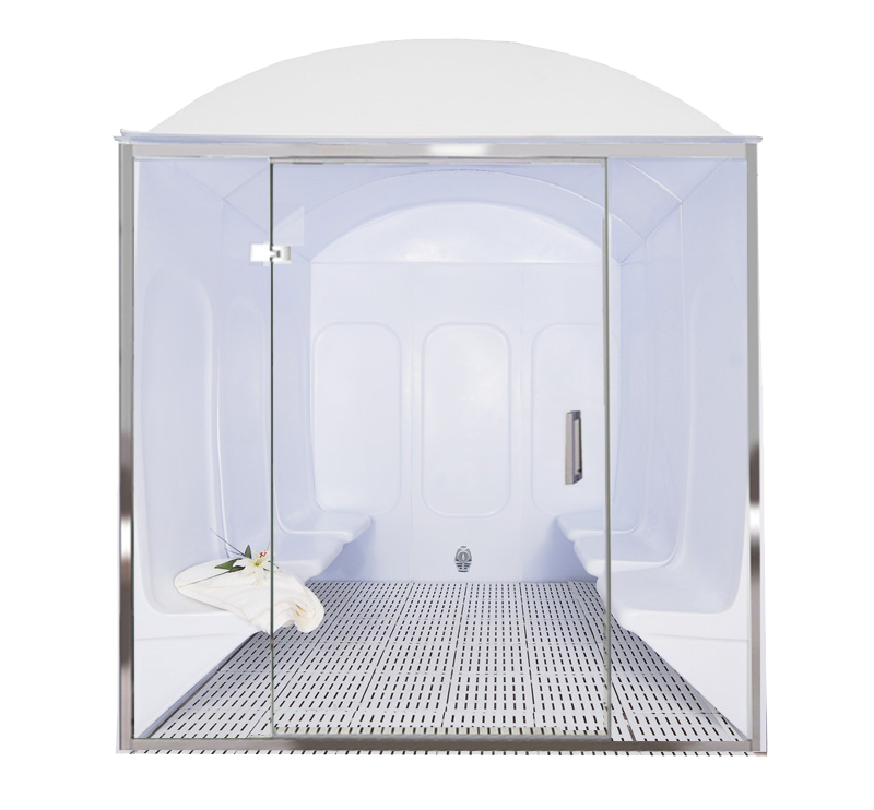 6 Person Acrylic Commercial Steam Room