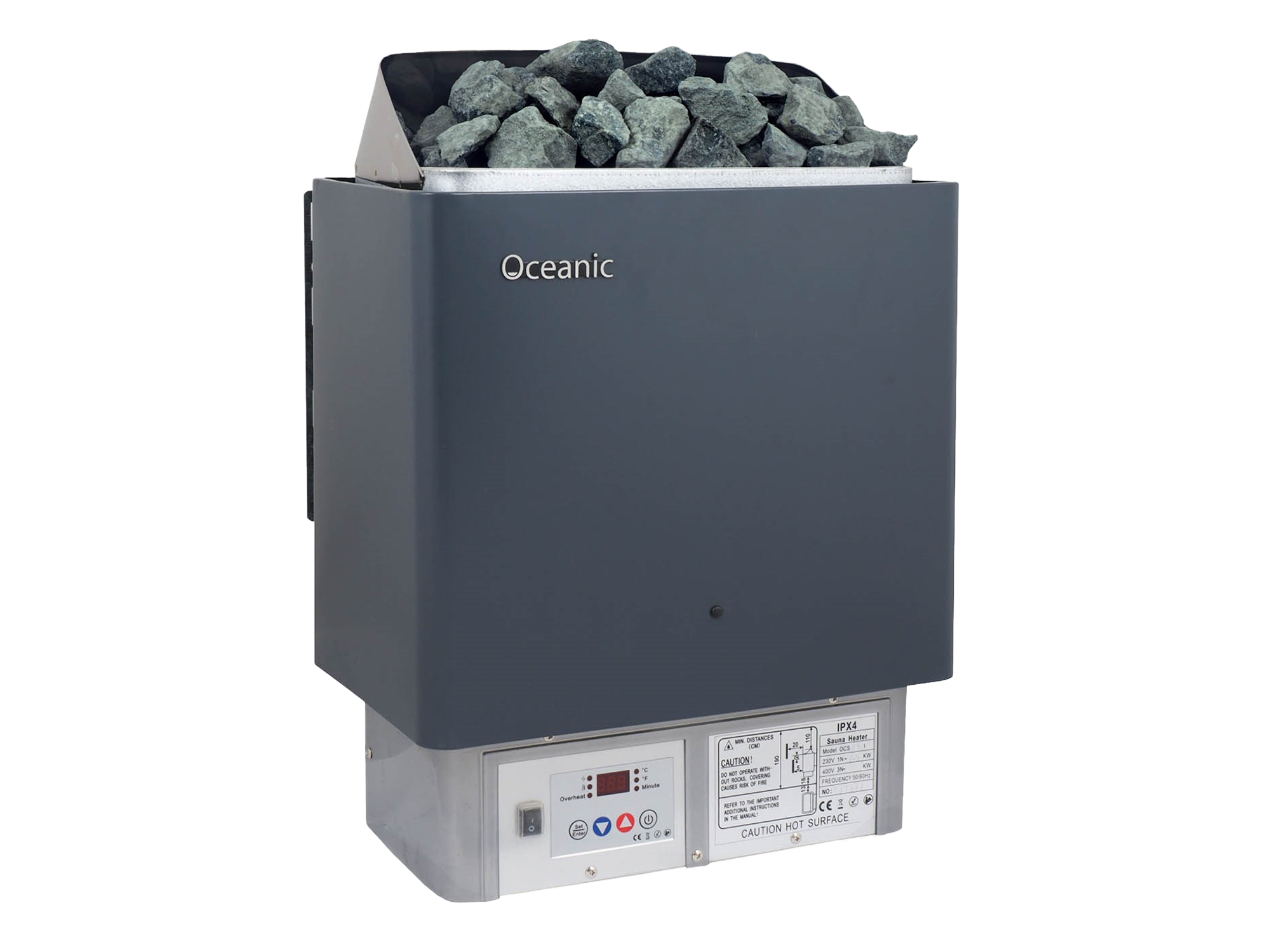4.5kW Sauna Heater with Built in Digital Controls
