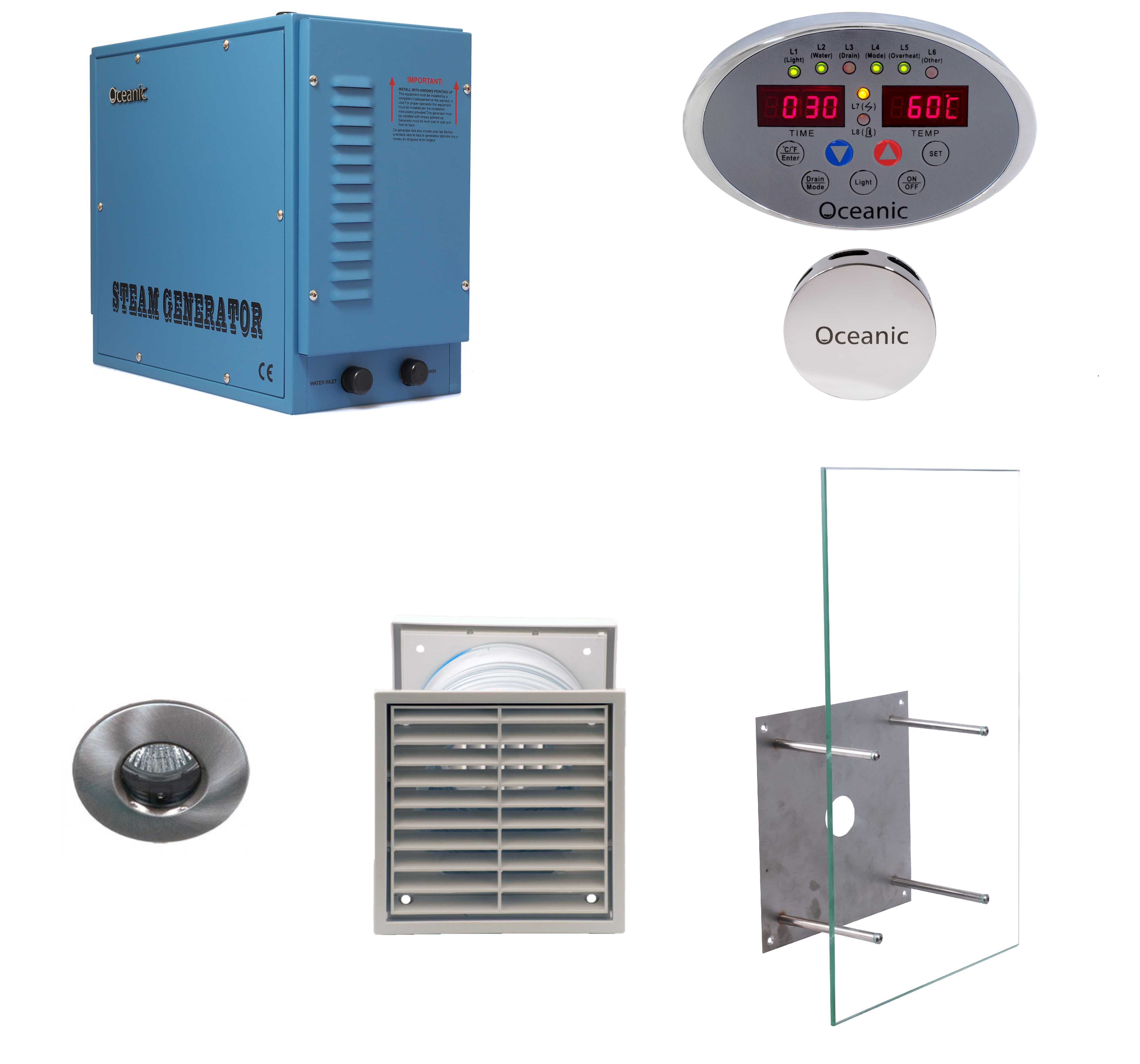 Home Steam Room Kit