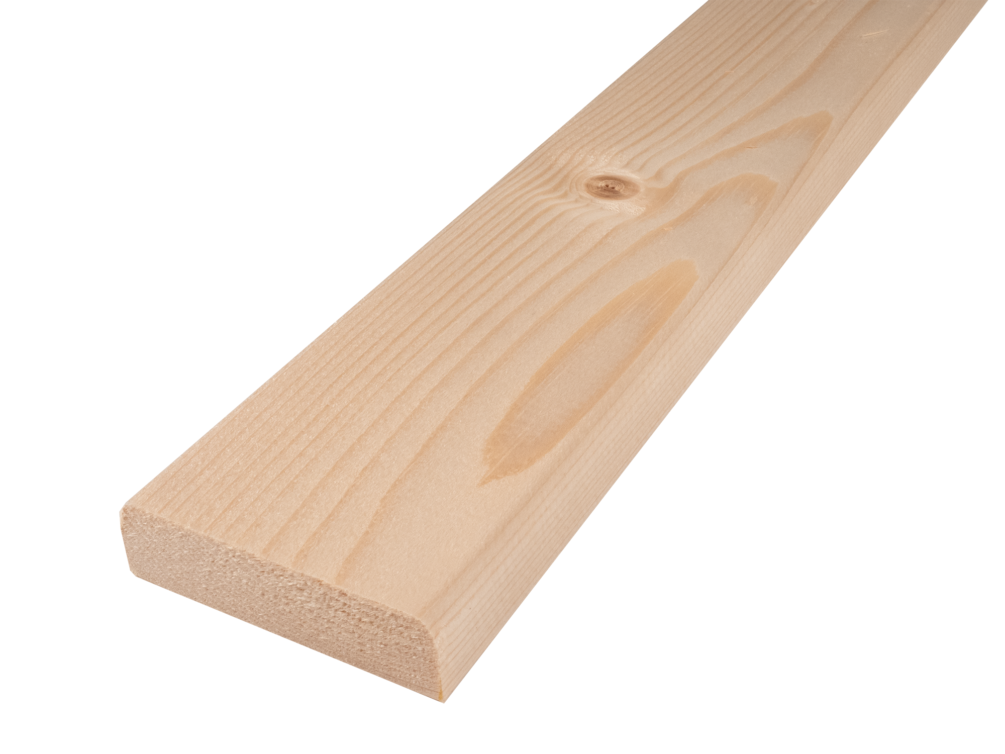 Legno per fabbricare le panche della sua sauna - Abete 19 x 69mm (Pack da 4 - 2100mm)