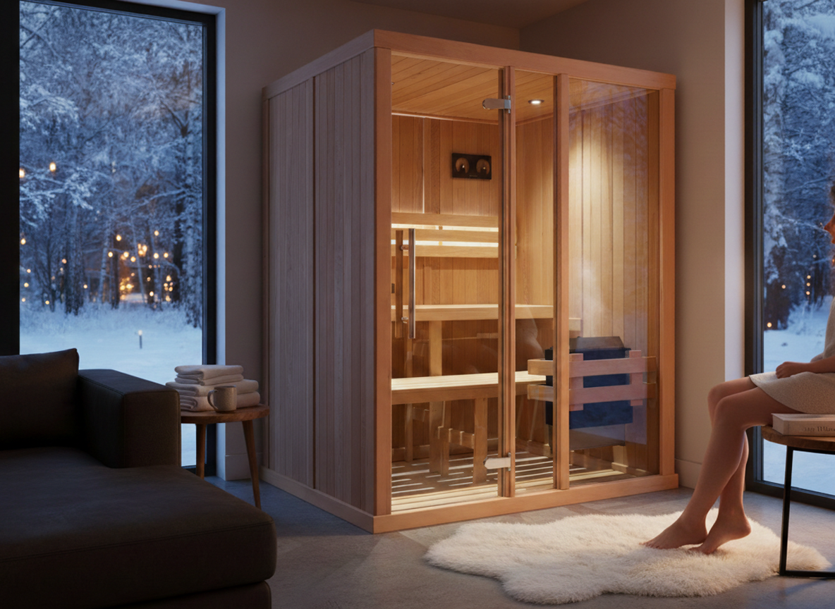 2025B Hemlock Finnish Sauna Winter