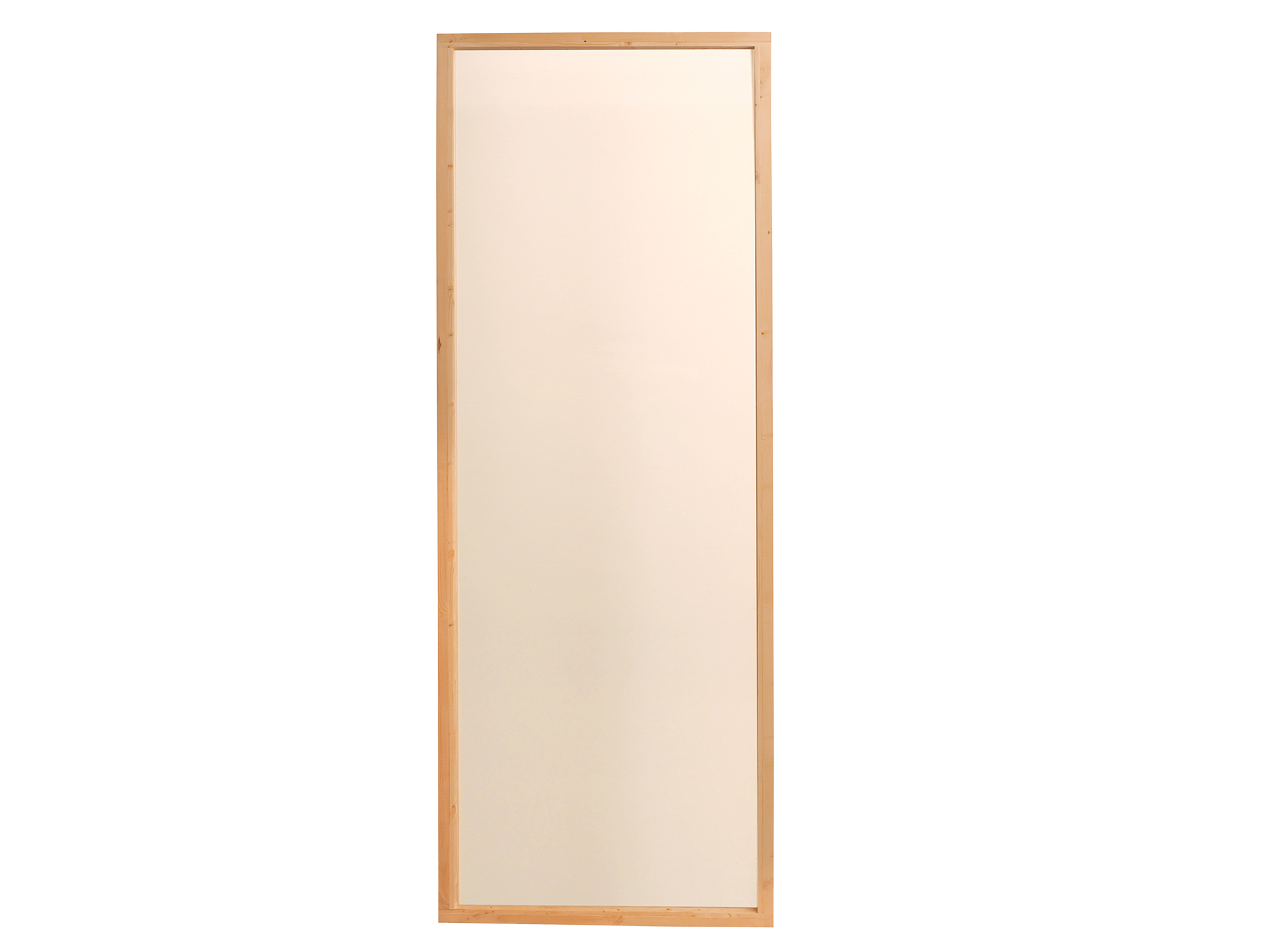 615 x 1895mm glass sauna panel