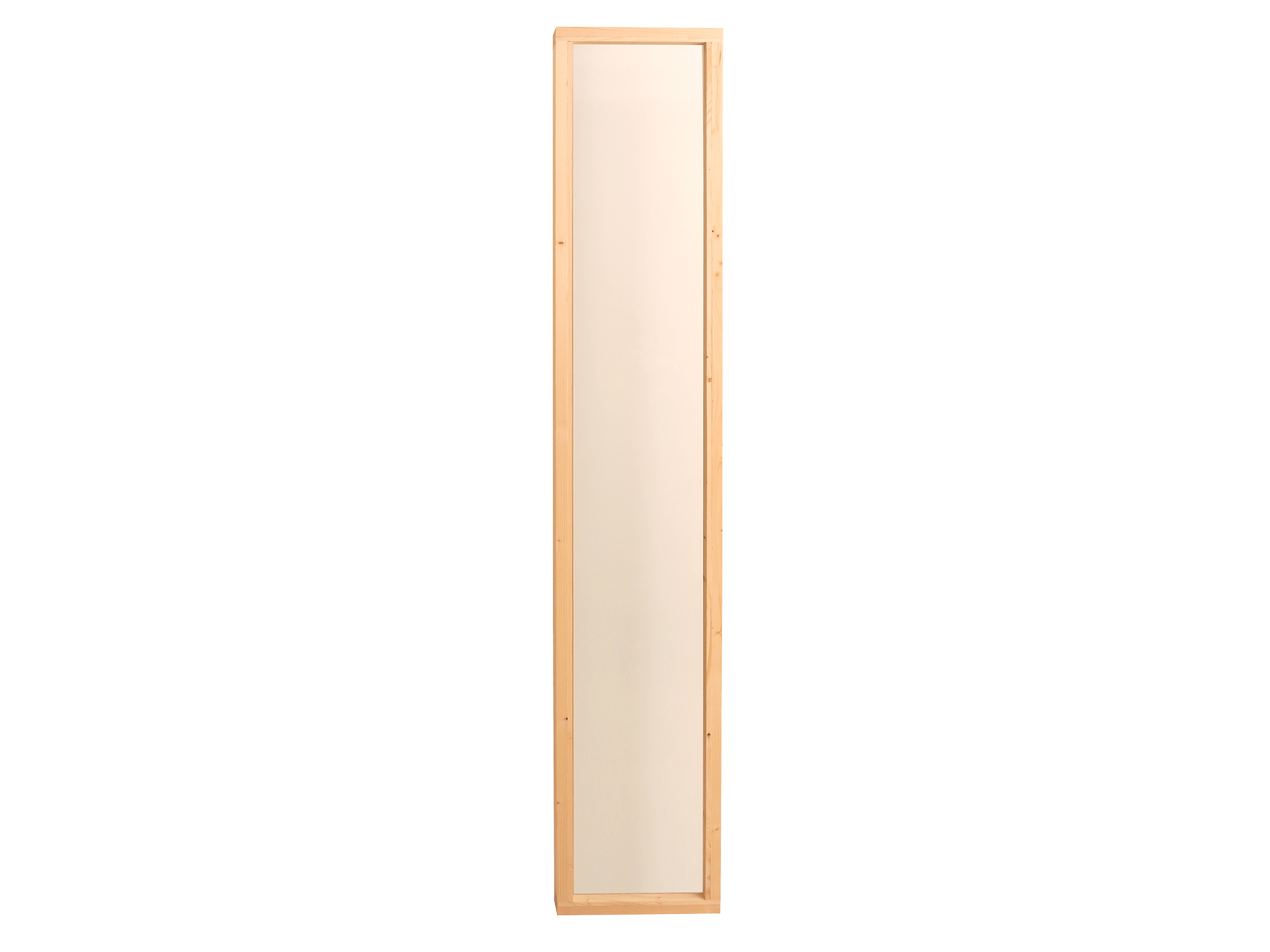 307 x 1895mm glass sauna panel