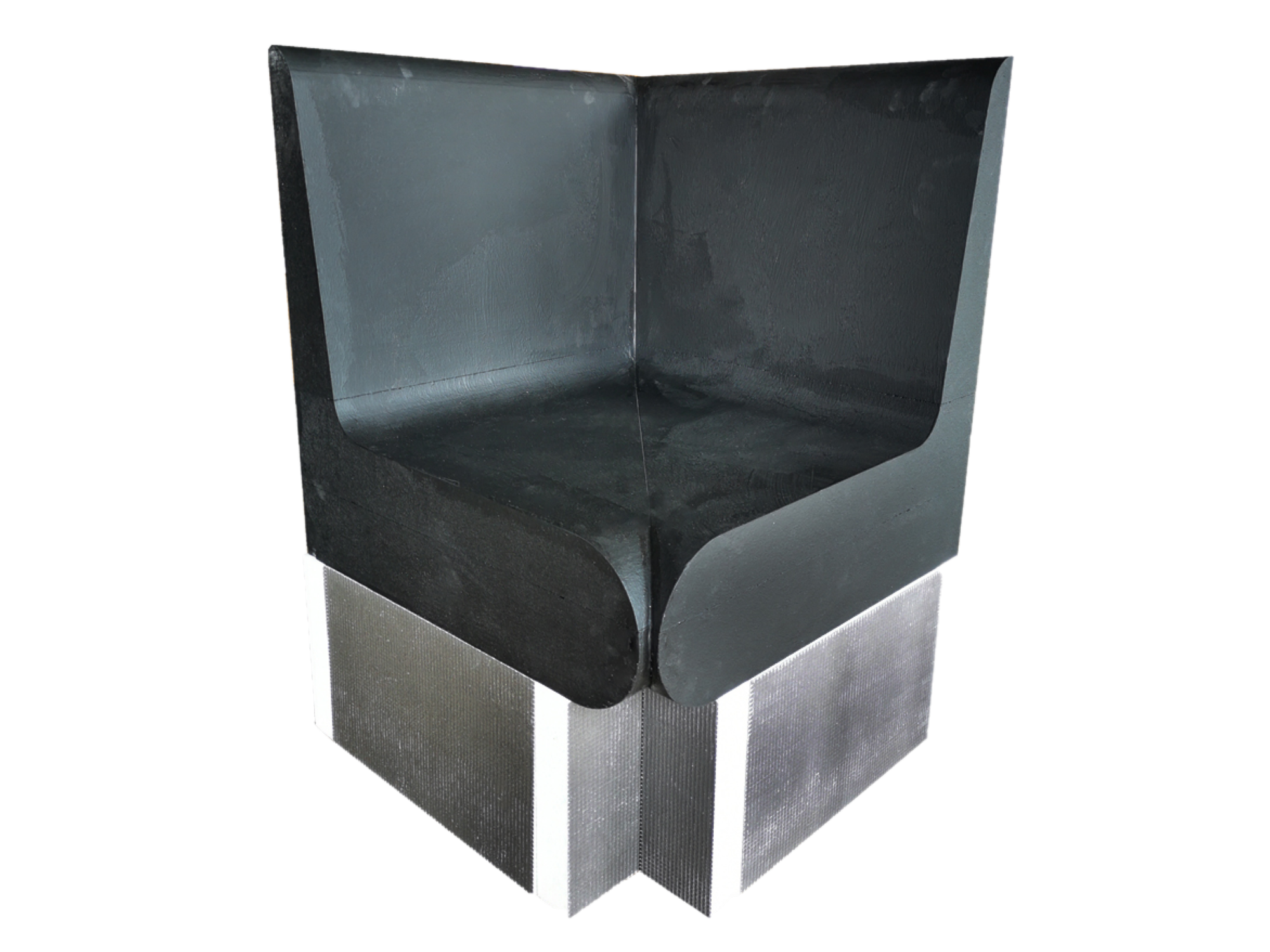 Pre-formed XPS Steam Room Seating - Corner Bench