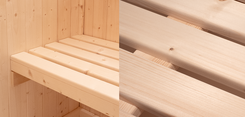 Bench Kit - Sauna Cabin - Celebration Specification