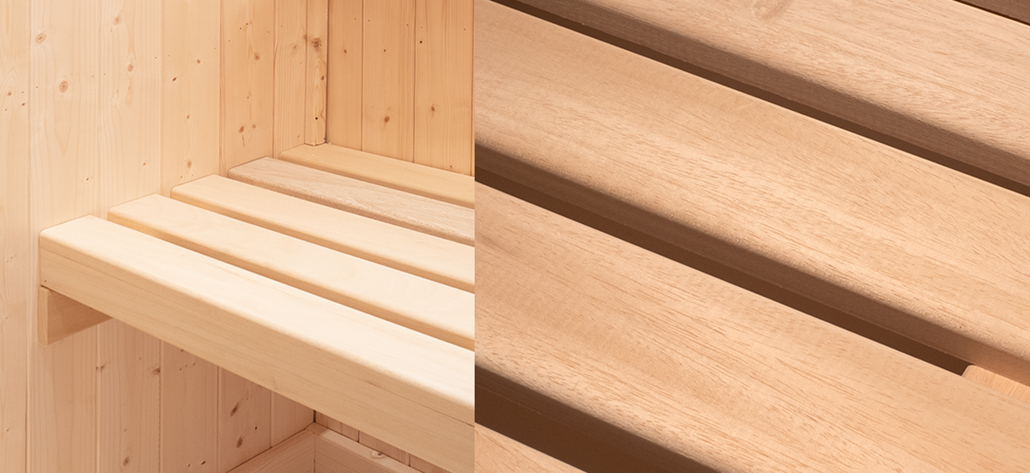 Bench Kit - Sauna Cabin - Deluxe Specification