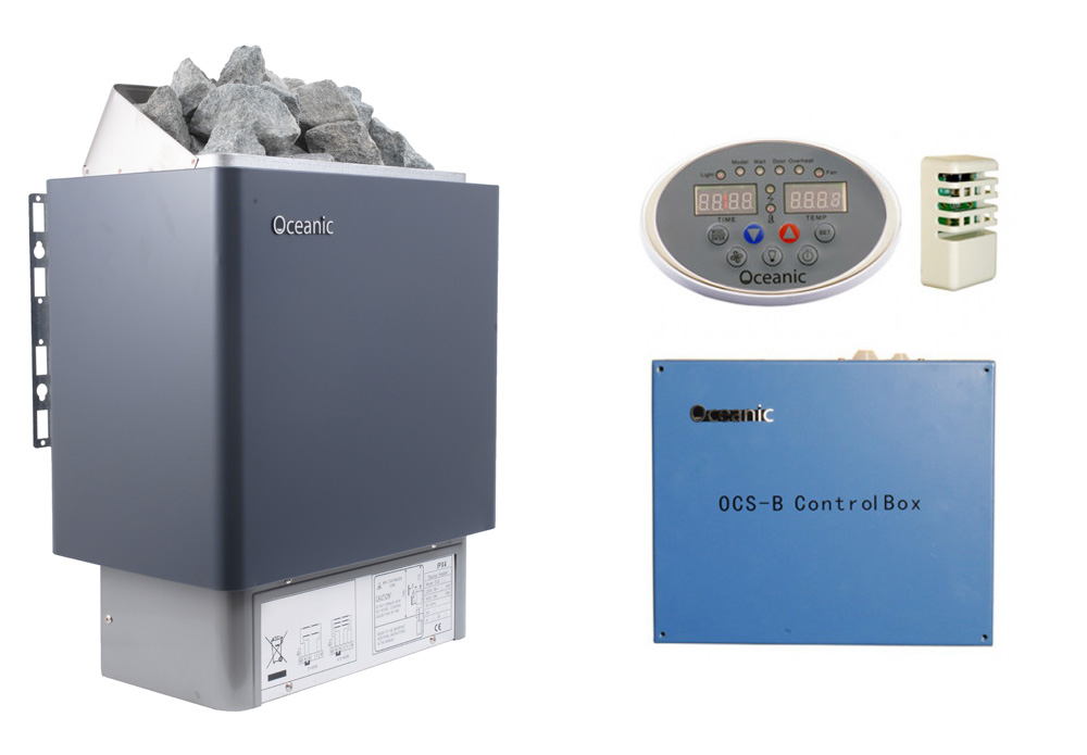 OCSB DIGITAL CONTROL WALL HUNG SAUNA HEATER